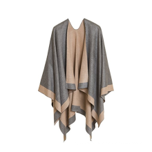 PK18A04HX Kaschmir Cardigan Poncho Cape Elegante Cardigan Schal Wrap